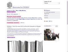 Tablet Screenshot of cedej.vbat.org